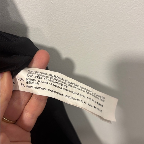 Zara Black Ribbed Bodysuit - Picture 9 of 9